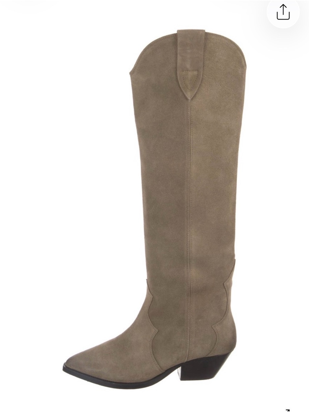 Isabel Marant Taupe Denvee Boot